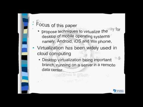 Virtualizing Mixed Criticality Operating Systems By Samuel Agaga
