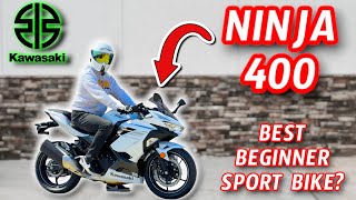 NINJA 400 | TEST RIDE/REVIEW | THE NINJA 400 IS AMAZING! | BEST BEGINNER BIKE 2024