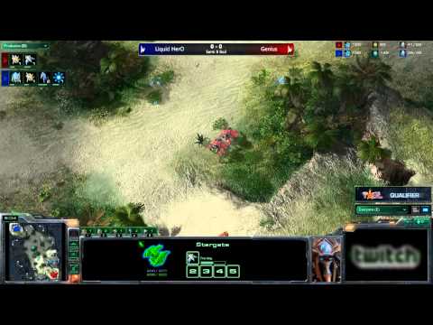 Game 1 - Genius vs Liquid.HerO - TSL4 KR Q4 Semi-Final B