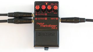 Video thumbnail for BOSS MZ-2 Digital Metalizer Demo by Pepe Music