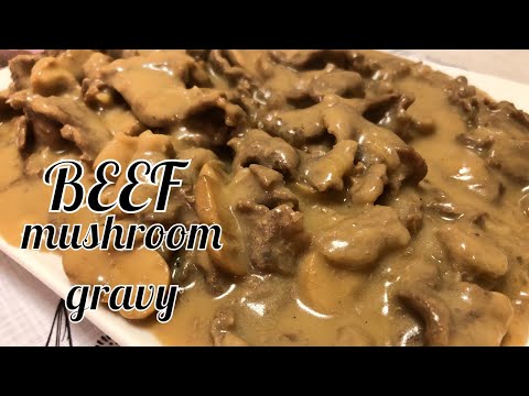 Easy Classic Beef with Creamy Mushroom Sauce - YouTube