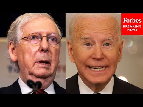 JUST IN: McConnell rips Biden for American Rescue Plan