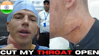 They cut my THROAT open - Surgery in India, what's it like? India Motorcycle vlog EP14