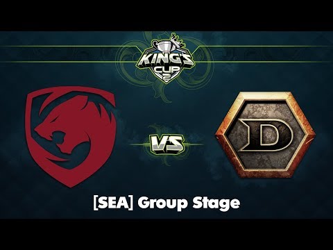 Tigers vs DeToNator Game 2 - King's Cup 2 SEA: Group Stage w/ Xyclopzz, Danelie, Tsunami & Jenkins