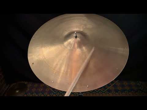 🎥✨ Zildjian Avedis  20” 1950’s Block Stamp 2470 grams VIDEO DEMO image 7