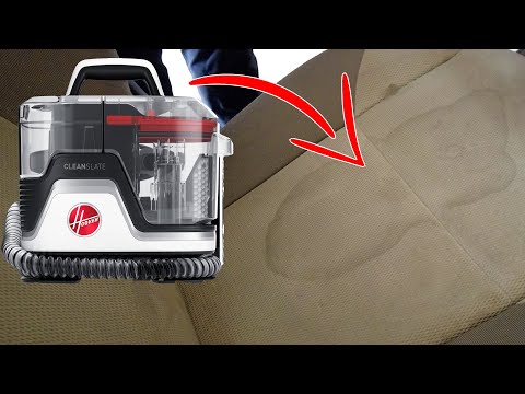How to clean car seats with the Hoover Cleanslate Pro