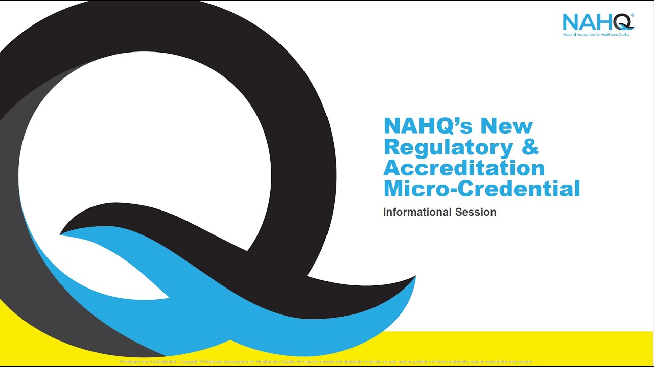 Micro-Credentials info session: Regulatory and Accreditation