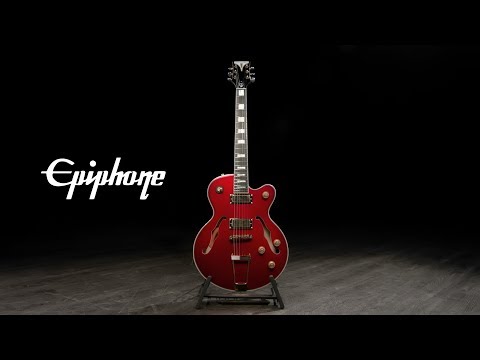 Epiphone Uptown Kat ES Electric Guitar - Ruby Red Metallic imagen 7