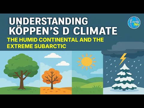 Understanding Köppen’s D Microthermal Climate zone - The Humid Continental and the Extreme Subarctic