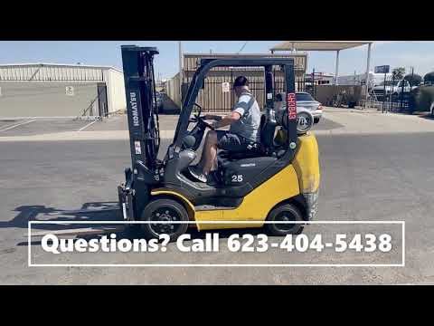2016 Komatsu FG25ST-16 (LPG Forklift)