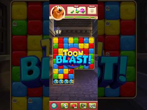 Toon Blast Level 2511 No Boosters Series