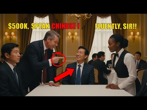 CEO Bet $600K a Black Waitress Couldn’t Speak Chinese—What She Said Left Him Speechless