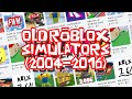 Top Old ROBLOX Simulators by year (2004-2016)