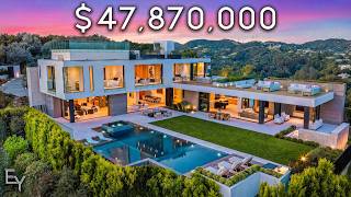 Download lagu Touring a $47,870,000 Modern Mansion With Incredible Views mp3