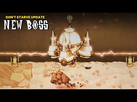 NEW LUNAR BOSS VS WEREMOOSE!!! W.A.R.B.O.T. (No Cheese) - Don't Starve Together | BETA