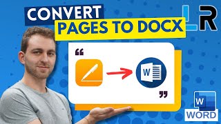 How to open Mac .PAGES file in Word