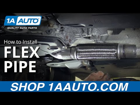 How to Permanently Attach Exhaust Flex Pipe No Clamps