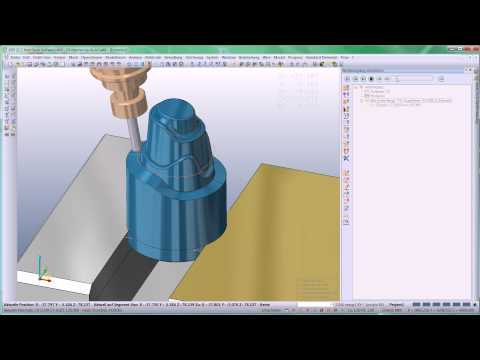 VISI Machining - Produktvideo "Automatische 5-Achsen Bearbeitung"