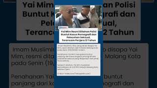 Seusai Diperiksa 3 Jam sebagai Tersangka, Yai Mim Kini Resmi Jadi Tahanan Polresta Malang Kota