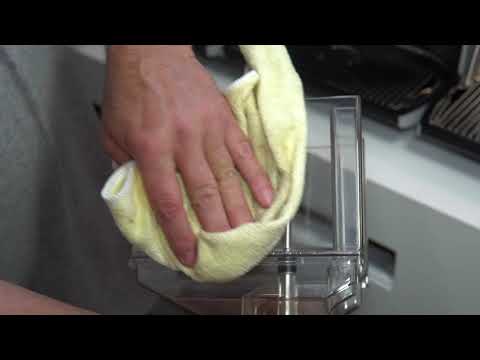 Tutorial - cleaning the Melitta® XT-series bean hoppers INT & DE