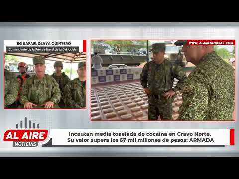 Golpe al Narcotráfico: Incautan media tonelada de Cocaína en Cravo Norte, Arauca