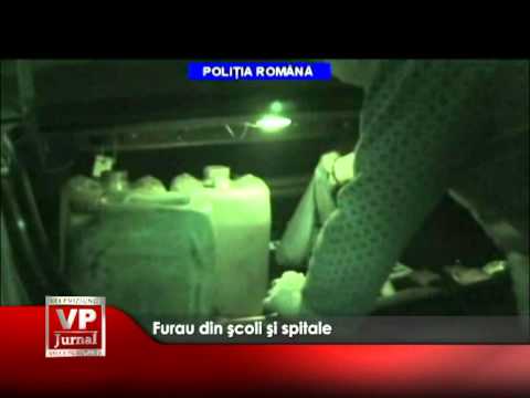 Furau din şcoli şi spitale