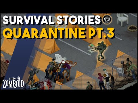 Clearing Out The Refugee Camp! Survival Stories: Project Zomboid Gameplay Series, Day 3!