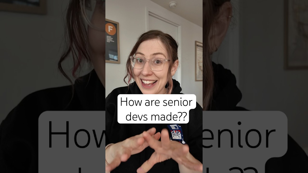 How Sr Devs are *really* made