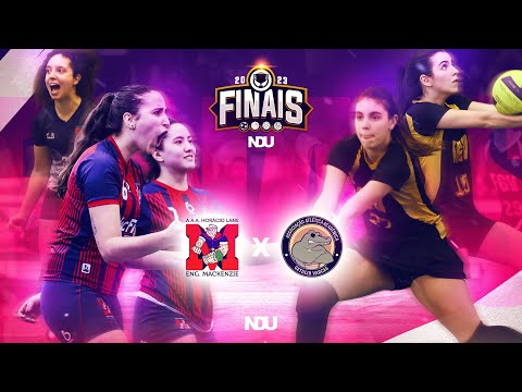 VÔLEI - Final da Série A Feminina - 2023.2 :  FGV X Engenharia Mackenzie