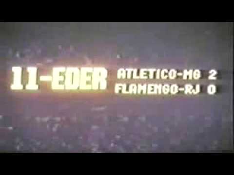 Atlético-MG 2 x 2 Flamengo - Taça Libertadores da America 1981