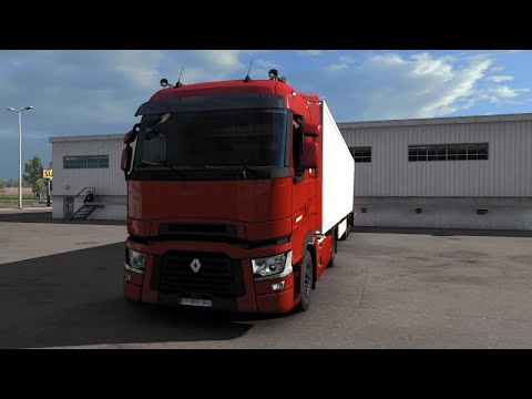 Euro Truck Simulator 2 EuRoadNet Renault Range T Brest - Brussels