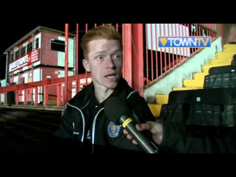 Ryan Woods post Exeter City away 14/15 - Town TV