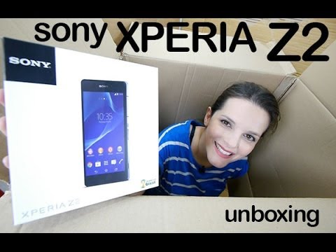 Sony Xperia Z2 unboxing
