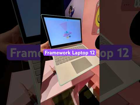 Video Thumbnail: Could a modular repairable laptop look great and be cheap? That's the  Framework Laptop 12 goal
