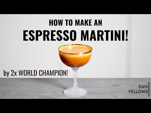 How to Make an ESPRESSO MARTINI! (2x World Champion's Ultimate Recipe)