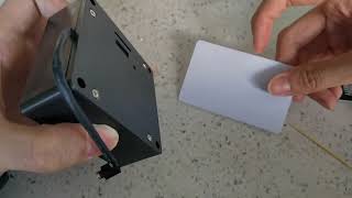 eeoo RFID Cabinet Lock - What if card is not registered?