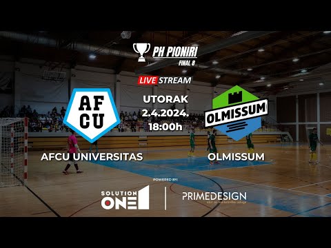 PH U15 FINAL8 četvrtfinale | AFC Universitas - MNK Olmissum |