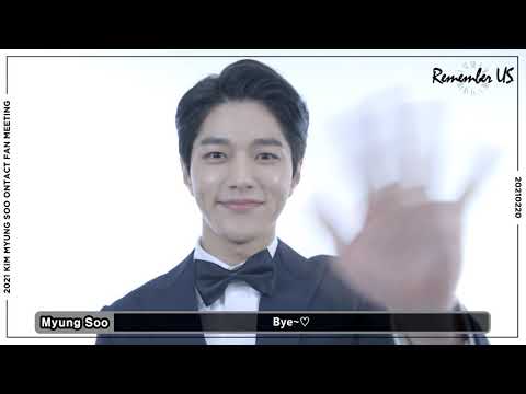 2021 KIM MYUNG SOO Ontact Fan Meeting [Remember US]  - TMI Balance Game