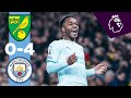 HIGHLIGHTS | Norwich 0-4 Man City | Sterling’s Perfect Hatrick & Foden Goals