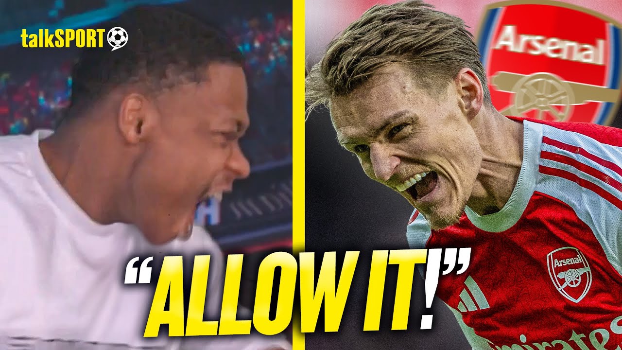 "CLASS-WEGIAN!" SCENES as Deluded Gooner REACTS to Arsenal's first goal vs Brighton!