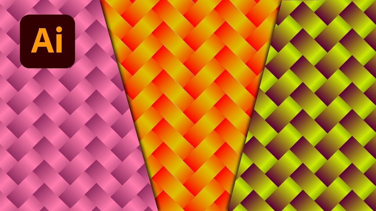 How to Create Stunning Gradient Patterns in Adobe Illustrator | Step by step tutorial