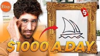 This Will Blow Up Your Etsy Store.. (How To Sell Midjourney Art On Etsy)