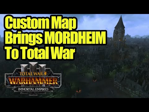 This CUSTOM MAP Mod Brings MORDHEIM To Total War - Immortal Empires - Total War Warhammer 3 - Review