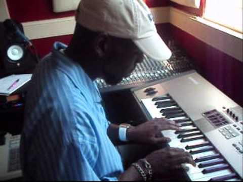 KEITH DOBBINS- IN THE STUDIO- BEHIND THE SCENES