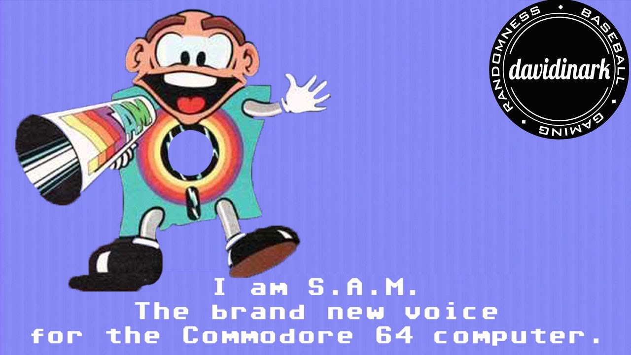 S.A.M. Takes Over! (Software Automatic Mouth) Commodore 64 C64 SAM Speech Synthesis Retro Gaming