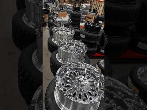 Fresh set of American Forces headed out to a customer!🙌🏽 #customoffsets #liftedtrucks #trucks