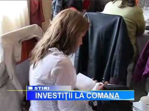 INVESTITII LA COMANA