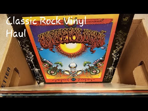 Amazing Classic Rock Vinyl Haul From My Family!
