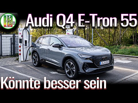 Neuer Audi Q4 E-Tron 55 Quattro - 130 km/h Reichweiten Test