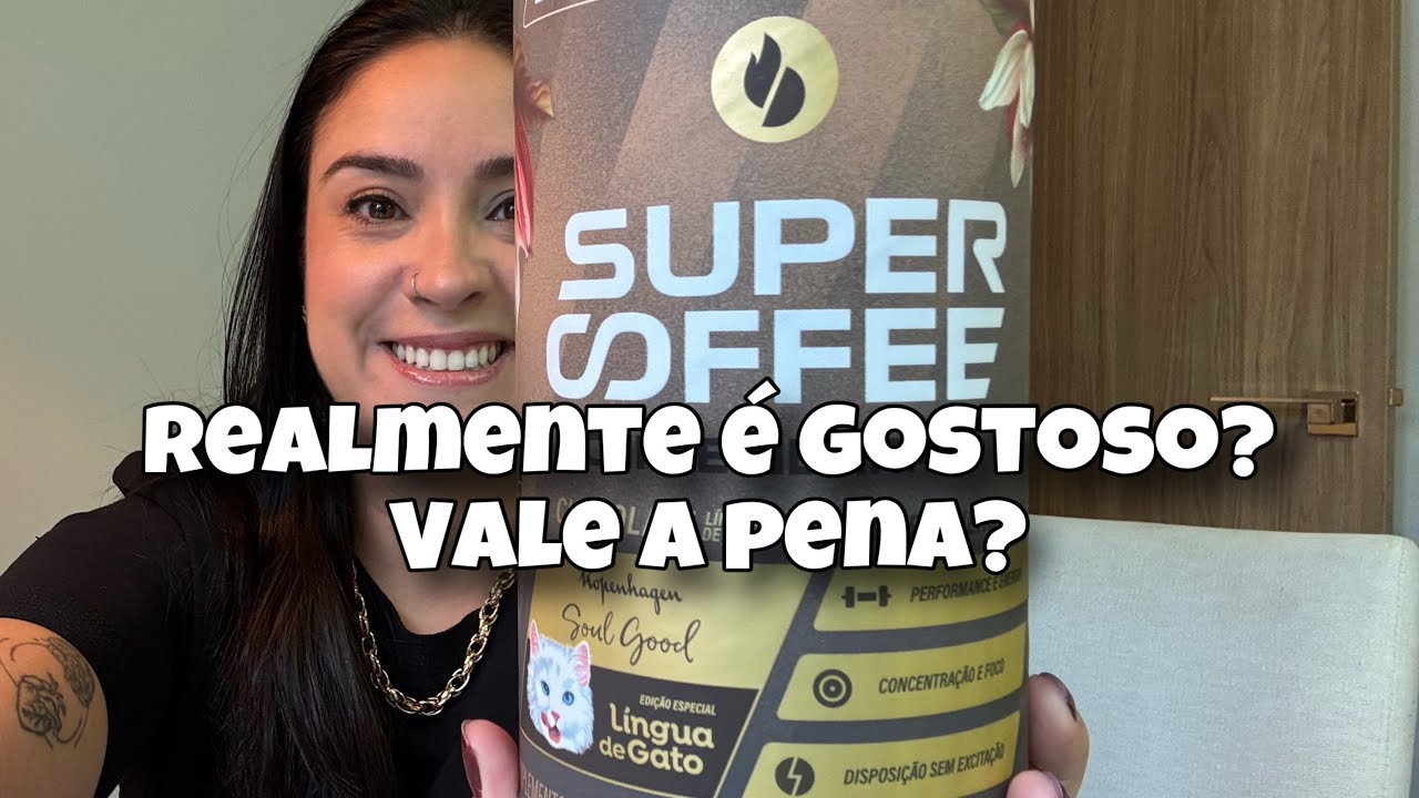 Miniatura da avaliação em vídeo de Suplemento Caffeine Army SuperCoffee Lingua de Gato 220ml